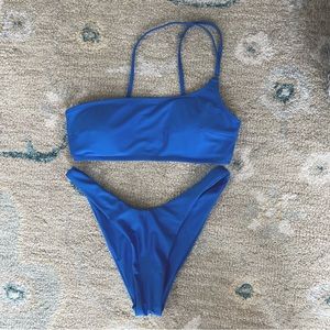 Aerie cobalt blue bikini